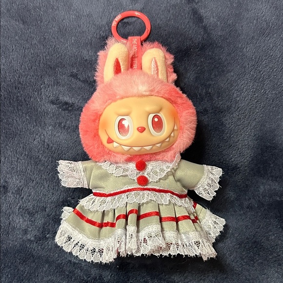 Cute Plush Doll with Green Bunny Hood! Dress only!!! No doll!! - Picture 4 of 5